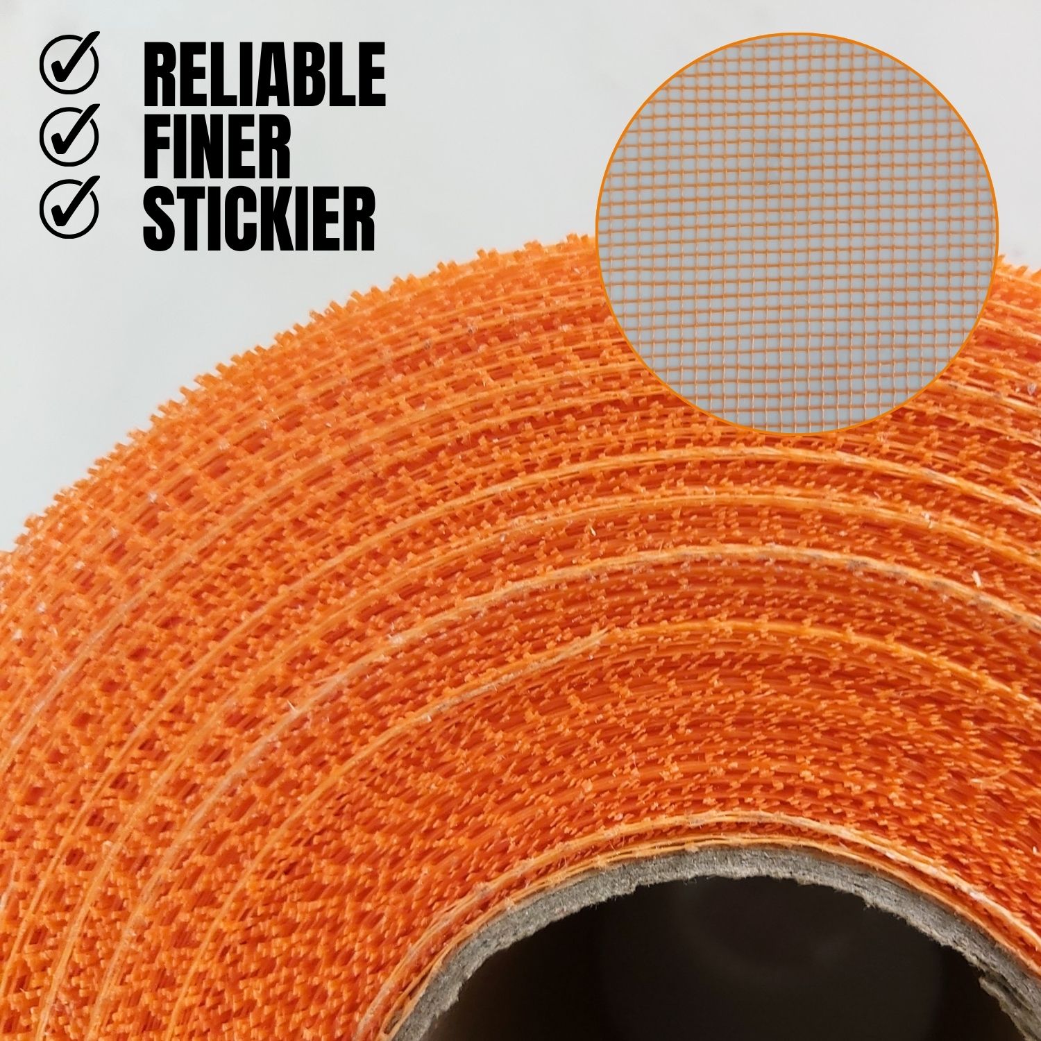 HD Orange Scrim - 50MM x 90M - Image 7