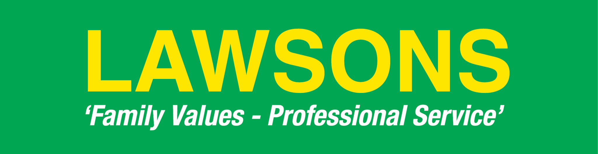 Lawsons logo.